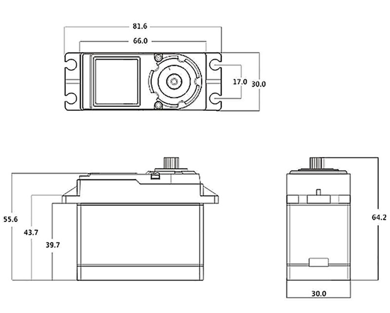 Сервопривод цифровой PowerHD WH-65KG HV Waterproof Metal Gear Digital Servo 180° (HD-WH-65KG) (нажмите для увеличения) Сервопривод цифровой PowerHD WH-65KG HV Waterproof Metal Gear Digital Servo 180° (HD-WH-65KG) (нажмите для увеличения)