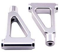 Aluminium Rear Upper Suspension Arms Silver Baja 2pcs