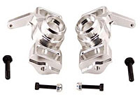 Aluminum Rear Knuckles Silver Savage X/XL/Flux 2pcs