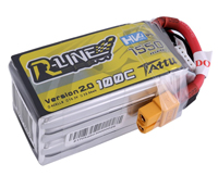 GensAce Tattu R-Line2.0 HV 4S1P LiPo 15.2V 1550mAh Battery 100C XT60 (  )