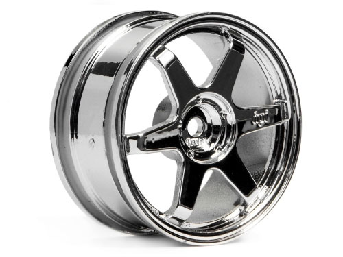 TE37 Wheel 26mm Chrome 0mm Offset (HPI-3837) (нажмите для увеличения) TE37 Wheel 26mm Chrome 0mm Offset (HPI-3837) (нажмите для увеличения)