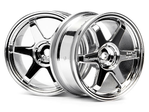 TE37 Wheel 26mm Chrome 0mm Offset (HPI-3837) (нажмите для увеличения) TE37 Wheel 26mm Chrome 0mm Offset (HPI-3837) (нажмите для увеличения)