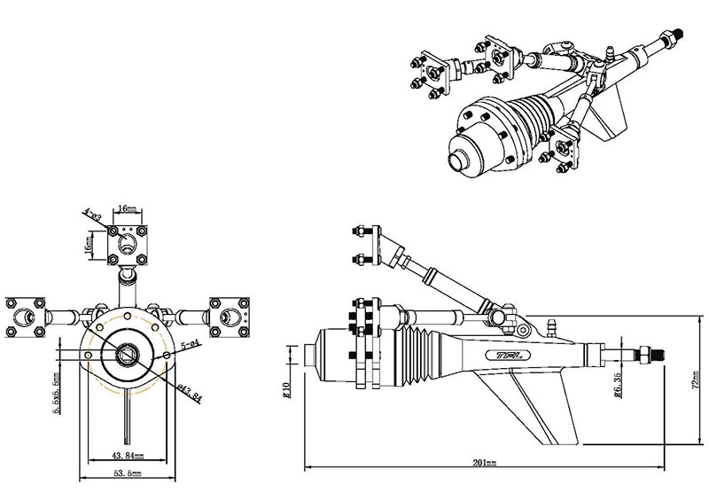 Привод Арнесона TFL Arneson Drive CNC 1/4 (6.35mm) (TFL-523B43) (нажмите для увеличения) Привод Арнесона TFL Arneson Drive CNC 1/4 (6.35mm) (TFL-523B43) (нажмите для увеличения)