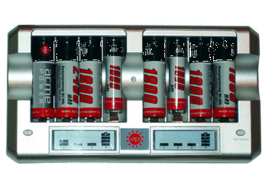 Зарядное устройство AcmePower AP-RC8 NiMh/NiCd AA/AAA (AP-RC8) (нажмите для увеличения) Зарядное устройство AcmePower AP-RC8 NiMh/NiCd AA/AAA (AP-RC8) (нажмите для увеличения)
