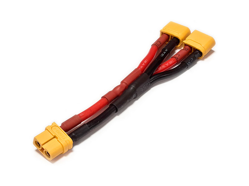 Y-адаптер с параллельным соединением Amass XT60 Parallel Battery Connection Adaptor (AM-MC02) (нажмите для увеличения) Y-адаптер с параллельным соединением Amass XT60 Parallel Battery Connection Adaptor (AM-MC02) (нажмите для увеличения)