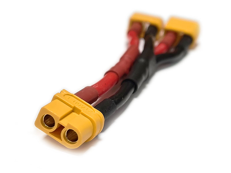 Y-адаптер с параллельным соединением Amass XT60 Parallel Battery Connection Adaptor (AM-MC02) (нажмите для увеличения) Y-адаптер с параллельным соединением Amass XT60 Parallel Battery Connection Adaptor (AM-MC02) (нажмите для увеличения)
