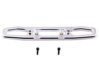Aluminum Rear Bumper Silver Savage
