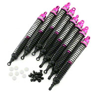 Aluminium Threaded Shock Set 104-162mm 8pcs (  )