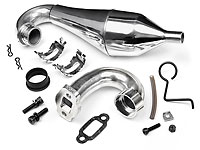 Aluminum Tuned Pipe Set with HD Steel Header Baja (  )