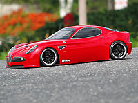 Alfa Romeo 8C Competizione Clear Body 200mm (  )