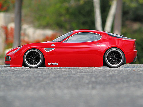 Alfa Romeo 8C Competizione Clear Body 200mm (HPI-17544) (нажмите для увеличения) Alfa Romeo 8C Competizione Clear Body 200mm (HPI-17544) (нажмите для увеличения)