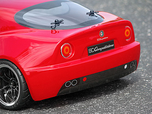 Alfa Romeo 8C Competizione Clear Body 200mm (HPI-17544) (нажмите для увеличения) Alfa Romeo 8C Competizione Clear Body 200mm (HPI-17544) (нажмите для увеличения)