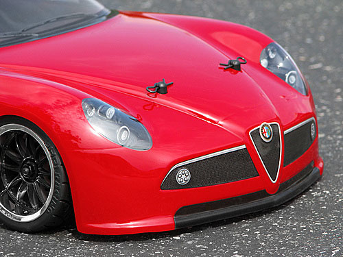 Alfa Romeo 8C Competizione Clear Body 200mm (HPI-17544) (нажмите для увеличения) Alfa Romeo 8C Competizione Clear Body 200mm (HPI-17544) (нажмите для увеличения)