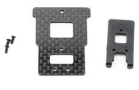 Carbon Fiber Battery Mounting Plate Set T-Rex 250 (  )