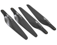 Align 7.5x5.4 Carbon Main Rotor Blade CW+CCW Set Black (  )