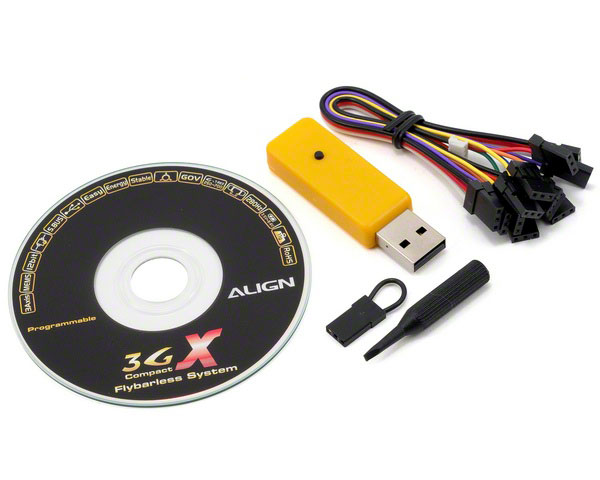 Система стабилизации Align 3GX Programmable Flybarless System (HEG3GX01T) (нажмите для увеличения) Система стабилизации Align 3GX Programmable Flybarless System (HEG3GX01T) (нажмите для увеличения)