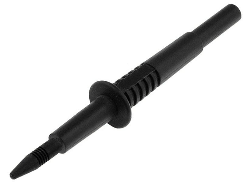 Щуп измерительный для мультиметра-тестера Amass 2mm Measuring Tip Needle Black CATII 1000V 10A (AM-20.156.2) (нажмите для увеличения) Щуп измерительный для мультиметра-тестера Amass 2mm Measuring Tip Needle Black CATII 1000V 10A (AM-20.156.2) (нажмите для увеличения)