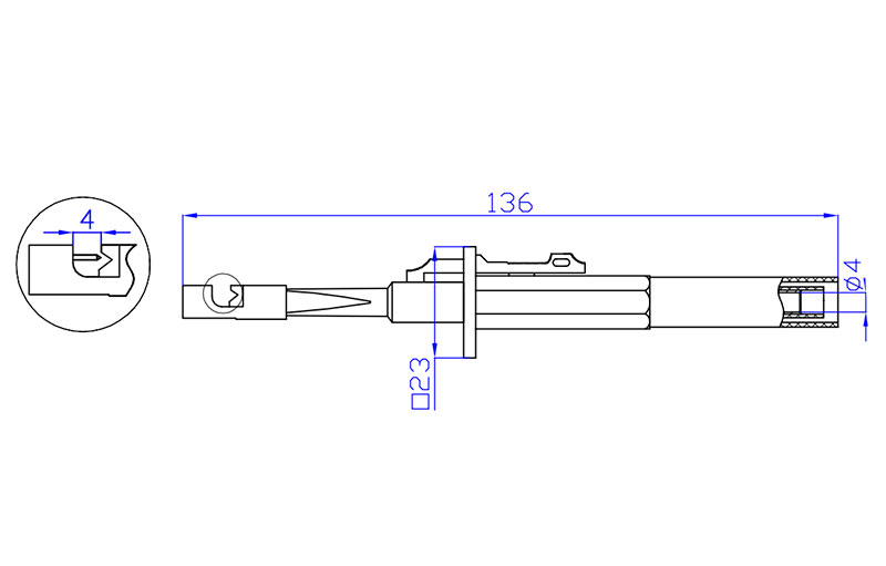 Щуп измерительный с иглой для мультиметра-тестера Amass Clip-on Probe with Puncturing Point Red CATIII 1000V / Max. 10A (AM-20.163.1) (нажмите для увеличения) Щуп измерительный с иглой для мультиметра-тестера Amass Clip-on Probe with Puncturing Point Red CATIII 1000V / Max. 10A (AM-20.163.1) (нажмите для увеличения)