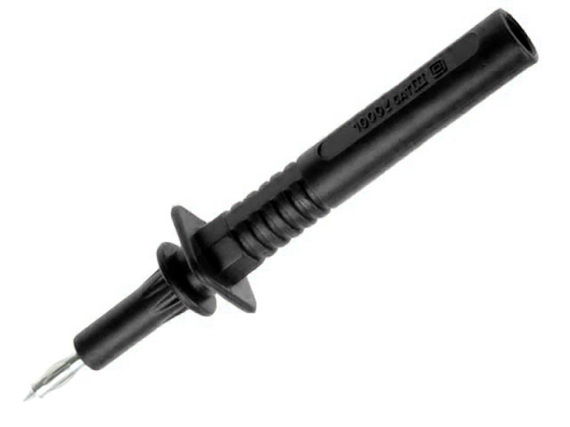 Щуп измерительный для мультиметра-тестера Amass 4mm Stackable Plug with Retractable Tube Black CATIII 1000V / Max. 20A (AM-20.212.2) (нажмите для увеличения) Щуп измерительный для мультиметра-тестера Amass 4mm Stackable Plug with Retractable Tube Black CATIII 1000V / Max. 20A (AM-20.212.2) (нажмите для увеличения)