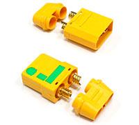 XT90-S Anti-Sparking Male and Female Yellow 4.5mm Connector