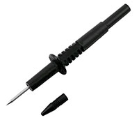 Amass 2mm Measuring Tip Needle Black CATII 1000V / Max. 10A (  )