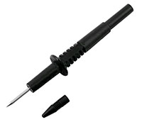 Amass 2mm Measuring Tip Needle Black CATII 1000V 10A (  )