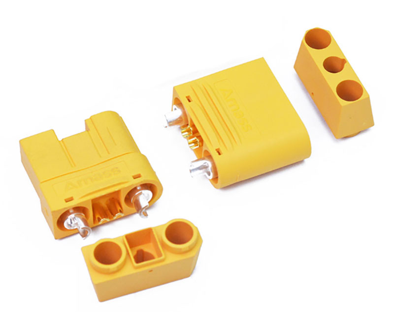Коннекторы разъемы силовые Amass XT120 (2+2) Male and Female Connector ...