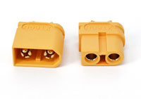 XT60U Upgrade Male and Female Yellow 3.3mm Connector (  )