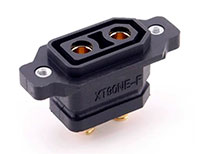 XT90NE-F Female 4.5mm Mountable Connector Black (  )