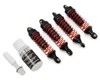 Hard-Anodized GTR Shocks with TiN Shafts Teton 1/18 4pcs