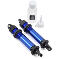 Aluminum GTX Assembled Shocks Blue X-Maxx 2pcs (  )