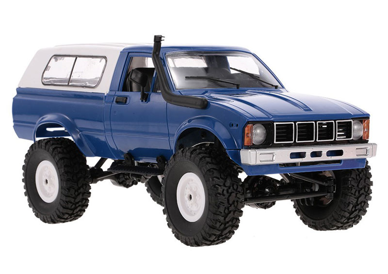 Радиоуправляемая машина Aosenma WPL C24 Hilux Blue 4WD Pick-Up Truck 1/16 2.4GHz RTR (WPLC-24-R-BLUE) (нажмите для увеличения) Радиоуправляемая машина Aosenma WPL C24 Hilux Blue 4WD Pick-Up Truck 1/16 2.4GHz RTR (WPLC-24-R-BLUE) (нажмите для увеличения)