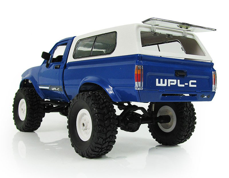 Радиоуправляемая машина Aosenma WPL C24 Hilux Blue 4WD Pick-Up Truck 1/16 2.4GHz RTR (WPLC-24-R-BLUE) (нажмите для увеличения) Радиоуправляемая машина Aosenma WPL C24 Hilux Blue 4WD Pick-Up Truck 1/16 2.4GHz RTR (WPLC-24-R-BLUE) (нажмите для увеличения)