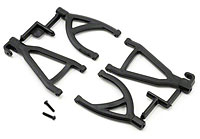 RPM Rear Upper & Lower A-Arms Black 1/16 E-Revo 2pcs (  )