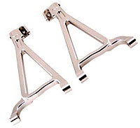 Aluminum Front Lower Arms Silver Traxxas Revo 2pcs
