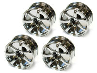 Austar 7-Spokes Aluminum Wheel Chrome 26mm 4pcs (  )