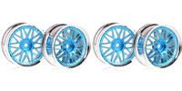 Austar Wheel Blue Chrome 26mm 4pcs (  )