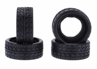 Austar High Grip Rubber Tires 65mm AX8002 4pcs (  )