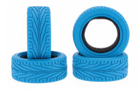 Austar Blue Rubber Tires 65mm AX8012 4pcs (  )