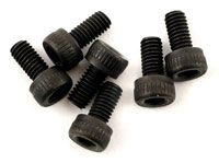 Cap Head Screw M3x6mm 2.5mm Hex Socket 6pcs (  )