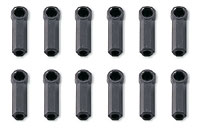 Plastic Ballstud Cups Molded Large 12pcs