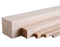 Balsa Stick 10x10x1000mm 1pcs (  )