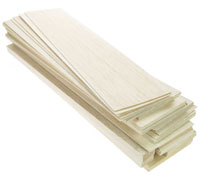  Balsa 100x10cm 7mm 1pcs (BALSA-7.0)