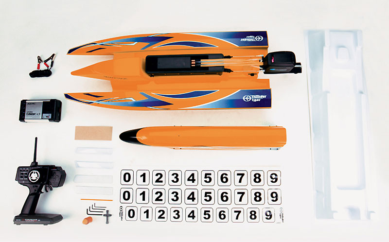 Катера Bandit OBL Orange 2.4GHz RTR (5122-F07OA) (нажмите для увеличения) Катера Bandit OBL Orange 2.4GHz RTR (5122-F07OA) (нажмите для увеличения)