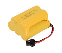 Battery AA NiCd 6V 700mAh (  )