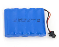 Battery NiCd AA 6V 700mAh YP (  )