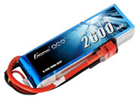 GensAce LiPo Battery 3s1p 11.1V 2600mAh 25C T-Plug (  )