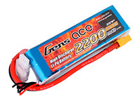 GensAce LiPo Battery 3s1p 11.1V 2200mAh 45C XT60 (  )