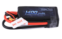 GensAce LiPo 11.1V 3S1P 1400mAh 50C TRX (  )