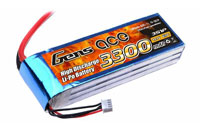GensAce 3S1P LiPo 11.1V 3300mAh Battery 60C XT90 (  )